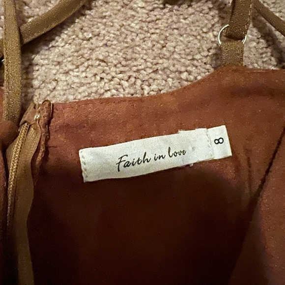 LF Suede Dress - Picture 4 of 4